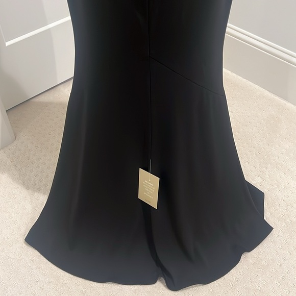 Ladies Stunning Black Evening Maxi Fishtail Skirt - Picture 6 of 6